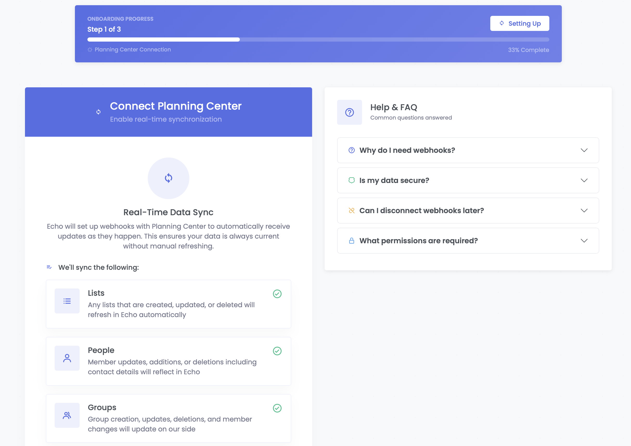 Synchronization Diagram
